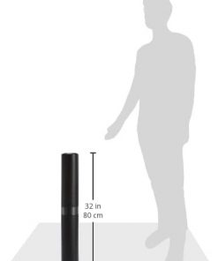BalanceFrom Go Fit High Density Treadmill Exercise Bike Equipment Mat (2.5-Feet x 5-Feet) Black