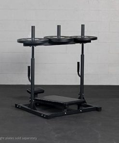 Titan Fitness Vertical Leg Press Machine, 400 LB Capacity, Leg Strengthening Workout, High Intensity Presses