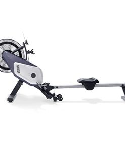 Air Rowing Machine Foldable Portable Row Machine with LCD Monitor for Cardio Workout Training with 264 LB Weight Capacity Rower Machine for Home & Office