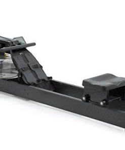 WaterRower Club All Black Rowing Machine in Ash Wood with S4 Monitor