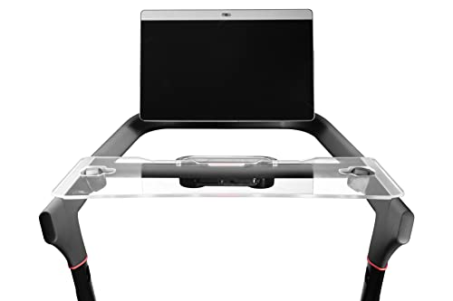 TFD The Tread Tray 2.0 | Compatible with NEW Peloton Tread, Made in USA | Walking Desk Attachment Holder for Laptop, Tablet, Phone, & Book - Exercise Workstation, Easy Mount Tray - Peloton Accessories
