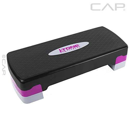 Tone Fitness Aerobic Step, Pink, Exercise Step Platform