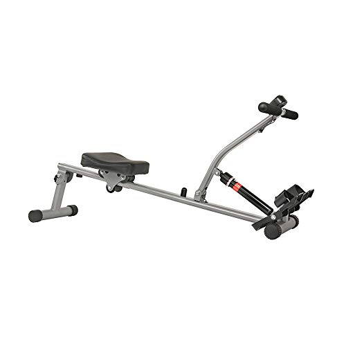 Sunny Health & Fitness SF-RW1205 Rowing Machine Rower with 12 Level Adjustable Resistance, Digital Monitor and 220 LB Max Weight