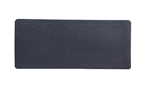 MotionTex Exercise Equipment Mat for Under Treadmill, Rowing Machine, Elliptical, Fitness Equipment, Home Gym Floor Protection, 30" x 66", Black