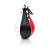 PRIZE FORM Leather Speed Bag for Boxing - Speed Ball Punching Bag for MMA Muy Thai Workout, Pro Boxing Bag for Home Gym, Boxing Training for Beginners Intermediate, Stress Relief Exercise Equipment