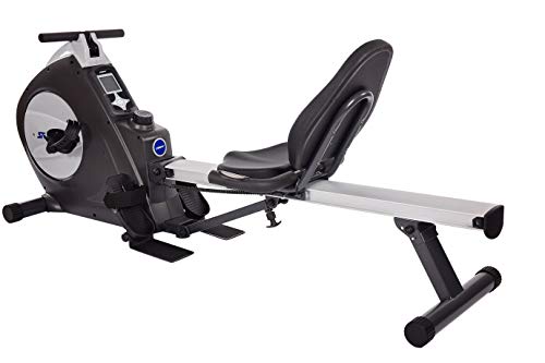 Stamina Conversion II Recumbent Exercise Bike/Rower - Smart Workout App, No Subscription Required - Dual Workout on One Machine - Multi-Function LCD Monitor - Smooth Magnetic Resistance