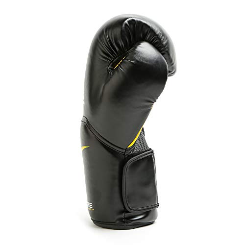 Everlast Elite Pro Style Training Gloves, Black, 16 oz