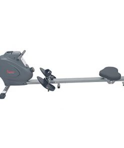 Sunny Health & Fitness SF-RW5856 Magnetic Rowing Machine Rower with Flywheel, 285 LB Max Weight, LCD Monitor and Device Holder