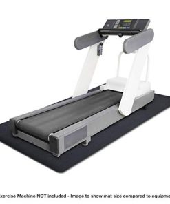 MotionTex Exercise Equipment Mat for Under Treadmill, Stationary Bike, Rowing Machine, Elliptical, Fitness Equipment, Home Gym Floor Protection, 36