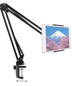 Tablet Arm Mount Stand Holder, Nintendo Switch Stand with Sturdy Aluminum Arm for iPad,iPad air,iphoneX,iphone 8/7,Samsung Galaxy