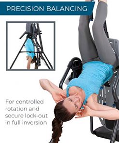 Teeter FitSpine LX9 Inversion Table, Deluxe EZ-Reach Ankle System, Back Pain Relief Kit, FDA-Registered (LX9)