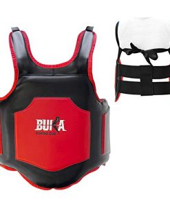 BUKA Boxing Chest Guard MMA Punching Mitts Mixed Martial Arts Body Protector Armour