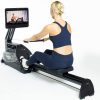 CITYROW Max Rower - Portable Rowing Machine for Home - Gym Quality Exercise Equipment - Low Impact, High Intensity Row Machine for All Fitness Levels - Large HD Touchscreen with Bluetooth Connectivity