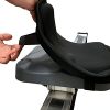 Row Machine Seat Cushion with Straps - Rower Seat Pad Designed for Concept 2 Rower- Rowing Machine Accessories