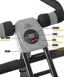 WINBOX Ab Workout Equipment Core & AB Trainer for Home Gym, Foldable and Height Adjustable Ab Coaster, Strength Training and Core/AB Toning Fitness Equipment.