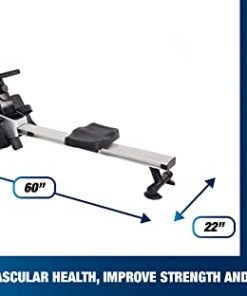 Stamina Multi-Level Magnetic Resistance Rower, Compact Rowing Machine