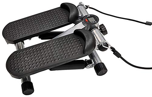 BalanceFrom Adjustable Stepper Stepping Machine with Resistance Bands, Gray