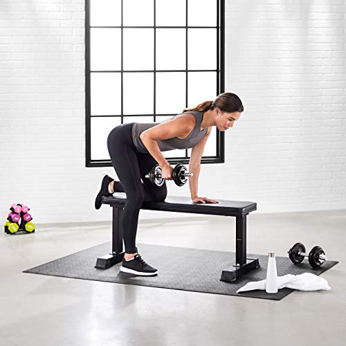 Amazon Basics High Density Exercise Equipment and Treadmill Mat - 2.5-Foot x 6-Foot