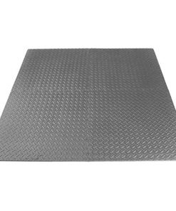 ProsourceFit Puzzle Exercise Mat, EVA Foam Interlocking Tiles, Protective Flooring for Gym Equipment and Cushion for Workouts, Grey
