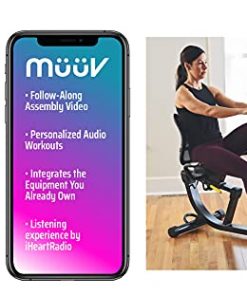 Stamina Magnetic Recumbent Exercise Bike 845 - Smart Workout App, No Subscription Required - Premium Cardiovascular Cycling - Customizable LCD Monitor