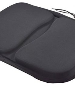 Domain Cycling Bike Seat Cushion for Recumbent Bike - Pad Gel Exercise Bike Seat Cover for Recumbent Bike Seat, Stationary Spin Bicycle Seat, Women and Men, 15.5in x 11.5in