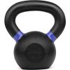 Yes4All Powder Coated Kettlebell Weights with Wide Handles & Flat Bottoms – 8kg/18lbs Cast Iron Kettlebells for Strength, Conditioning & Cross-Training (WTGA)