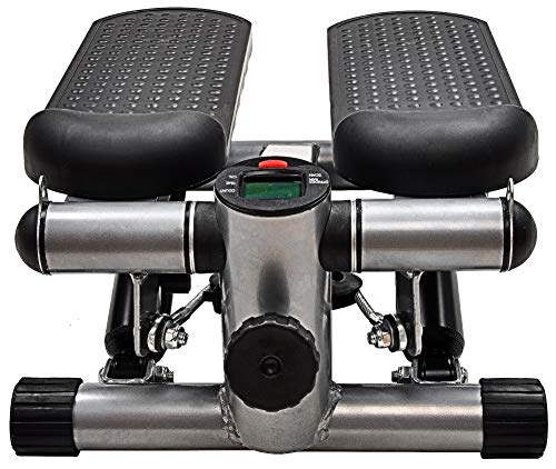 BalanceFrom Adjustable Stepper Stepping Machine with Resistance Bands, Gray