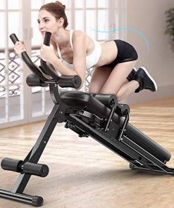 Adjustable Ab Trainer AB Workout Equipment Whole Body Workout Abdominal Crunch Coaster Machine Waist Cruncher