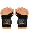Stoic Wrist Wraps Weightlifting, Powerlifting, Cross Training, Bodybuilding with Thumb Loop. for Gym Workout, Men and Women Weight Lifting and Strength Training