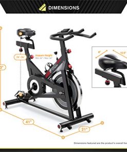 Circuit Fitness Club Revolution Cycle for Cardio Exercise - Red