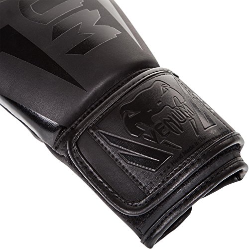 Venum Elite Boxing Gloves - Matte/Black - 16oz