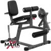 XMark Heavy Duty Adjustable Rotary Leg Extension and Curl Machine Features A 12 Position Adjustable Thigh Pad and 20 Position Adjustable Press Arm