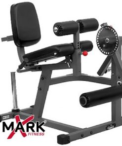 XMark Heavy Duty Adjustable Rotary Leg Extension and Curl Machine Features A 12 Position Adjustable Thigh Pad and 20 Position Adjustable Press Arm