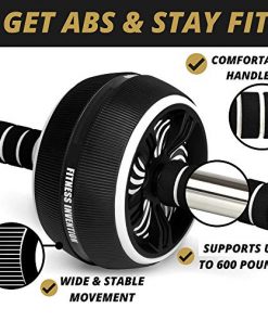 Ab Roller Wheel - Ab Wheel Roller & Jump Rope - Ab Roller for Abs Workout - Ab Wheel Roller for Core Workout - Abs Roller - Ab Workout Equipment - Abs Wheel - Exercise Wheels for Abs