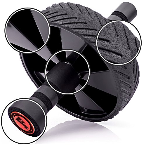 Ab Roller for Abs Workout - Ab Roller Wheel Exercise Equipment - Ab Wheel Exercise Equipment - Ab Wheel Roller for Home Gym - Ab Machine for Ab Workout - Ab Workout Equipment