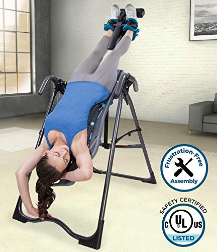 Teeter FitSpine X2 Inversion Table, Extended Ankle Lock Handle, Back Pain Relief Kit, FDA-Registered (FitSpine X2)