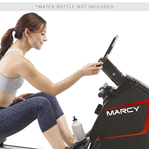 Marcy Foldable Magnetic Resistance Rowing Machine NS-6002RE – Adjustable Resistance and Transport Wheels