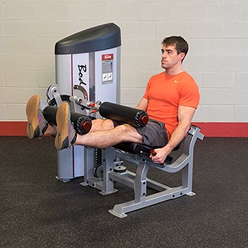 Body-Solid S2LEC Pro Clubline Series II Leg Extension & Leg Curl Machine with 160 Lb. Weight Stack for Home and Commercial Gym
