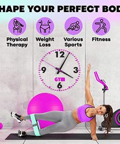 MhIL 5 Resistance Bands Set - Best Exercise Bands, Booty Bands for Women and Men, Workout Bands for Working Out Legs, Butt, Glute- Stretch Gym Fitness Bands, Workout Equipment , Workout Sets for Women
