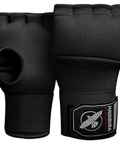 Hayabusa Quick Gel Boxing Hand Wrap Gloves - Black, Large