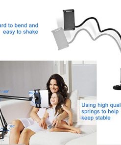 Tablet Arm Mount Stand Holder, Nintendo Switch Stand with Sturdy Aluminum Arm for iPad,iPad air,iphoneX,iphone 8/7,Samsung Galaxy