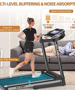 SYTIRY Treadmill with Large 10