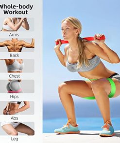 Resistance Bands, Exercise Workout Bands for Women and Men, 5 Set of Stretch Bands for Booty