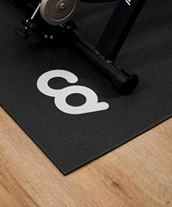 CyclingDeal Exercise Fitness Mat - 3' x 6.5' (Soft) - for Treadmill, Peloton Stationary Bike, Elliptical, Gym Equipment Waterproof Mat Use On Hardwood Floors and Carpet Protection (36-inch x 78-inch)
